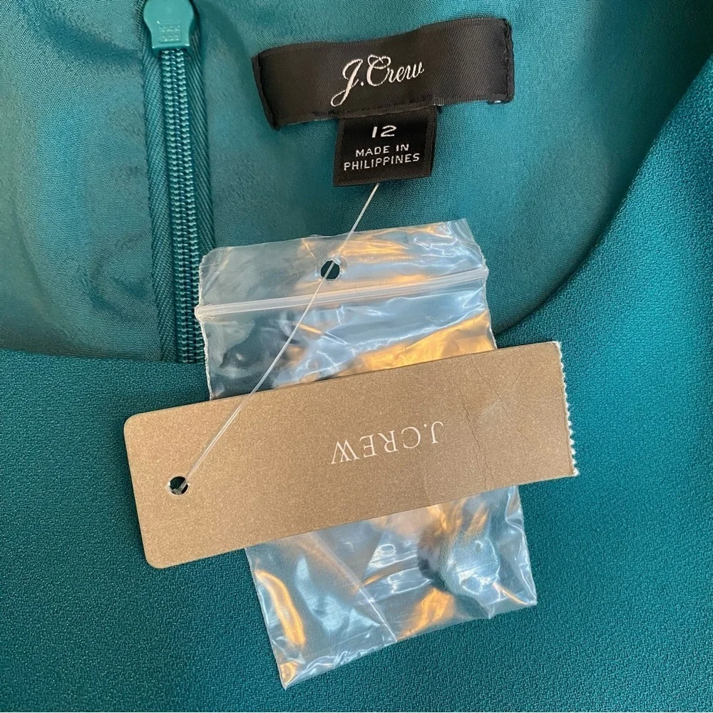 J. Crew Jade Long Sleeve Button Cuff Dress